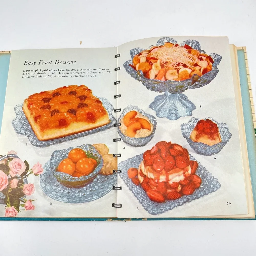 1950s Betty Crocker Cookbook Set Good and Easy Guide to Entertaining 1st Edition